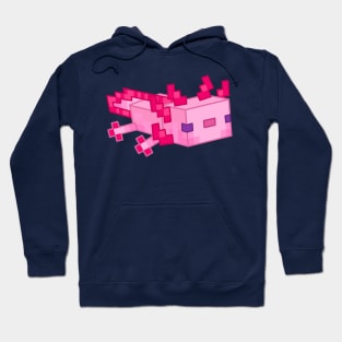 Minecraft Pink Axolotl Hoodie